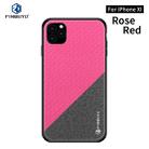 For iPhone 11 Pro PINWUYO Honors Series Shockproof PC + TPU Protective Case (Red) - 1