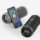 Oneder V10 Bluetooth 5.0 Color Dual LED lights, TWS Connection Function, 10W Stereo CD Quality，Support TF Card & USB Drive & AUX & FM(Grey) - 14