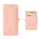 Wallet Style Skin Feel Calf Pattern Leather Case For Samsung Galaxy Note10+ / Note10+ 5G ,with Separate Card Slot(Pink) - 1