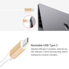 USB Type C to VGA 3-in-1 Hub Adapter supports USB Type C tablets and laptops for Macbook Pro / Google ChromeBook(Gold) - 9