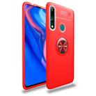 Metal Ring Holder 360 Degree Rotating TPU Case for Huawei Y9 Prime 2019(Red+Red) - 1