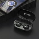 OneDer W12 Wireless Earphone with Waterproof IPX5 HD Stereo Sound TWS Bluetooth Earphone(Black) - 1