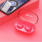OneDer W12 Wireless Earphone with Waterproof IPX5 HD Stereo Sound TWS Bluetooth Earphone(Red) - 1