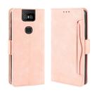 Wallet Style Skin Feel Calf Pattern Leather Case For Asus Zenfone 6 ZS630KL,with Separate Card Slot(Pink) - 1