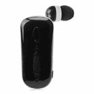 K36 Stereo Wireless Bluetooth Headset Calls Remind Vibration Wear Clip Driver Auriculares Earphone(Black) - 1