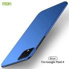 MOFI Frosted PC Ultra-thin Hard Case for Google Pixel 4(Blue) - 1