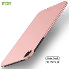 MOFI Frosted PC Ultra-thin Hard Case for Motorola Moto E6(Rose gold) - 1