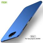 MOFI Frosted PC Ultra-thin Hard Case for Sony Xperia 20 / Xperia XA4(Blue) - 1