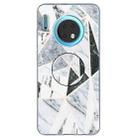 3D Marble Soft Silicone TPU Case Cover Bracket  For Huawei Mate 30(Polytriangle) - 1