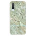 3D Marble Soft Silicone TPU Case Cover Bracket For Xiaomi Mi CC9e(Light Green) - 1