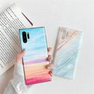 TPU Smooth Marbled IMD Mobile Phone Case for Galaxy Note 10+(Grey F6) - 3