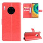 Retro Crazy Horse Texture Horizontal Flip Leather Case for Huawei Mate 30 Pro, with Holder & Card Slots & Photo Frame(Red) - 1