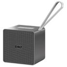 EWA A105 High Hidelity Bluetooth Speaker, Small Size High  Power Bass, TWS Bluetooth Technology Support TF(Grey) - 1