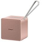EWA A105 High Hidelity Bluetooth Speaker, Small Size High  Power Bass, TWS Bluetooth Technology Support TF(Rose Gold) - 1