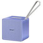 EWA A105 High Hidelity Bluetooth Speaker, Small Size High  Power Bass, TWS Bluetooth Technology Support TF(Blue) - 1