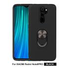 For Xiaomi Redmi Note 8 Pro   360 Rotary Multifunctional Stent PC+TPU Case with Magnetic Invisible Holder(Black) - 2