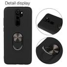For Xiaomi Redmi Note 8 Pro   360 Rotary Multifunctional Stent PC+TPU Case with Magnetic Invisible Holder(Black) - 4