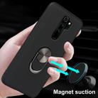 For Xiaomi Redmi Note 8 Pro   360 Rotary Multifunctional Stent PC+TPU Case with Magnetic Invisible Holder(Black) - 9