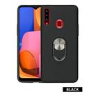 For Galaxy A20s   360 Rotary Multifunctional Stent PC+TPU Case with Magnetic Invisible Holder(Black) - 1