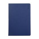 ENKAY 360 Degree Rotation Lichi Texture Leather Case with Holder for Samsung Galaxy Tab S6 10.5 T860 / T865(Dark Blue) - 1