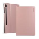 ENKAY Horizontal Flip PU Leather Case with Holder for Galaxy Tab S6 10.5 T860 / T865(Rose Gold) - 1