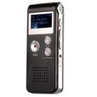 SK-012 8GB Voice Recorder USB Professional Dictaphone  Digital Audio With WAV MP3 Player VAR   Function Record(Black) - 6
