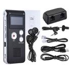SK-012 8GB Voice Recorder USB Professional Dictaphone  Digital Audio With WAV MP3 Player VAR   Function Record(Black) - 11