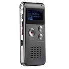 SK-012 8GB Voice Recorder USB Professional Dictaphone  Digital Audio With WAV MP3 Player VAR   Function Record(Grey) - 1