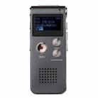 SK-012 8GB Voice Recorder USB Professional Dictaphone  Digital Audio With WAV MP3 Player VAR   Function Record(Grey) - 2