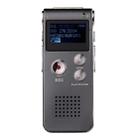 SK-012 8GB Voice Recorder USB Professional Dictaphone  Digital Audio With WAV MP3 Player VAR   Function Record(Grey) - 6