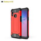 Magic Armor TPU + PC Combination Case for Galaxy A10s(Red) - 1