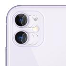 For iPhone 11 2pcs ENKAY Hat-Prince 0.2mm 9H 2.15D Round Edge Rear Camera Lens Tempered Glass Film - 1