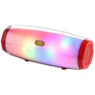 T&G TG165 5W*2 Portable Wireless Speaker Speaker With Dancing LED Flashing Light Mp3 AUX USB FM Radio Stereo Subwoofer(Red) - 1