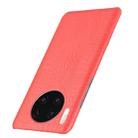 For Huawei Mate 30 Shockproof Crocodile Texture PC + PU Case(Red) - 4