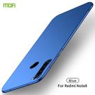 For Xiaomi RedMi Note8 MOFI Frosted PC Ultra-thin Hard Case(Blue) - 1