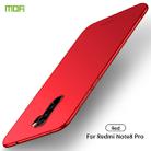 For Xiaomi RedMi Note8 Pro MOFI Frosted PC Ultra-thin Hard Case(Red) - 1