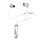 BT315 Sport Bluetooth Headset Wireless Stereo Earphone Bluetooth 4.1 Earpiece With Mic Sport Bass Magnetic Necklace Earpiece(White) - 1