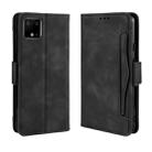 For Google Pixel 4 XL Wallet Style Skin Feel Calf Pattern Leather Case with Separate Card Slot(Black) - 1