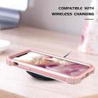 For iPhone 11 PC+ Silicone Three-piece Anti-drop Mobile Phone Protective Back Cover(Rose gold) - 3