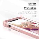 For iPhone 11 PC+ Silicone Three-piece Anti-drop Mobile Phone Protective Back Cover(Rose gold) - 8