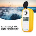 DR202 Digital Sea Water Refractometer Seawater Salinity Meter Specific Gravity Range 0―100‰ Chlorinity 0~57‰ Refractometer - 6