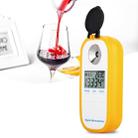 DR401 Digital Display Refractometer Brix 0-50% Alcohol Range 0~22% Refractometer Beer Wine Fruit Grape Sugar Saccharimeter - 1
