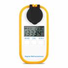 DR402 Digital Beer Refractometer Wort Hydrometer Brix 0-50% Concentration Meter Refractometer Electronic Wine Alcohol Tester - 3
