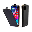 For iPhone 11 Business Style Vertical Flip TPU Leather Case  with Card Slot For iPhone11(Black) - 1
