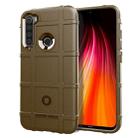 For Xiaomi Redmi Note8 Full Coverage Shockproof TPU Case(Brown) - 1