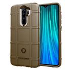 For Xiaomi Redmi Note8 Pro full Coverage Shockproof TPU Case(Brown) - 1