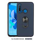 For Huawei Nova 5i     360 Rotary Multifunctional Stent PC+TPU Case with Magnetic Invisible Holder(Navy Blue) - 1