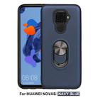 For Huawei Mate 30 Lite / Nova 5i Pro   360 Rotary Multifunctional Stent PC+TPU Case with Magnetic Invisible Holder(Navy Blue) - 1