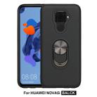 For Huawei Mate 30 Lite / Nova 5i Pro   360 Rotary Multifunctional Stent PC+TPU Case with Magnetic Invisible Holder(Black) - 1