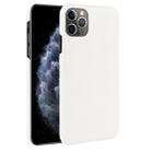 For iPhone 11 Pro Max Shockproof Crocodile Texture PC + PU Case(White) - 1